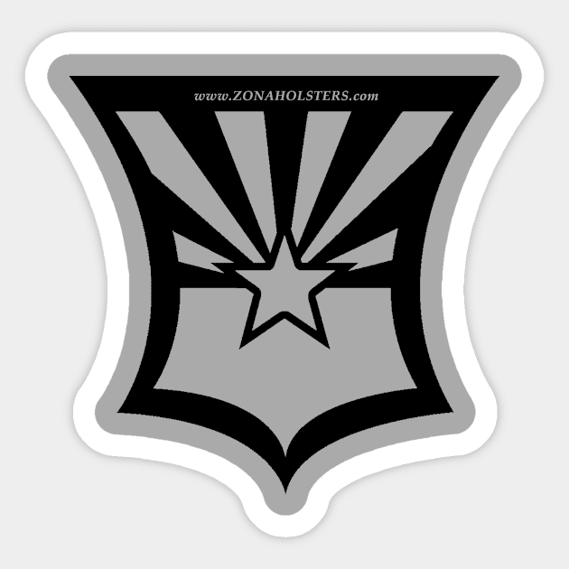 Zona Shield Sticker by zonaholsters